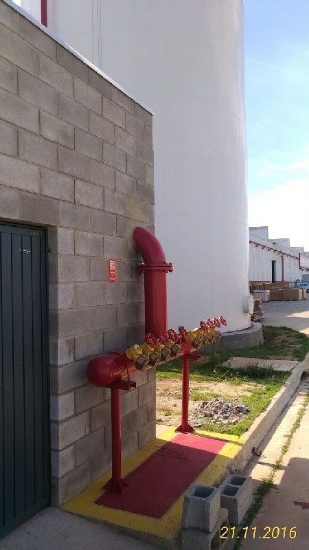 Sistema de sprinkler para proteção contra incêndio
