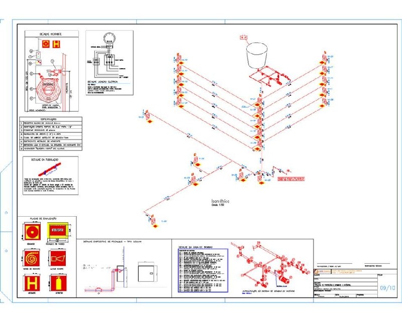 Elaboração de projeto de incêndio